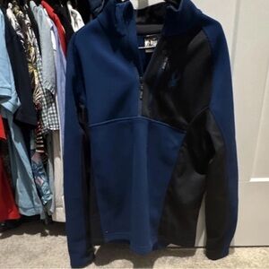 Spyder Men's Jacket in Navy and Black